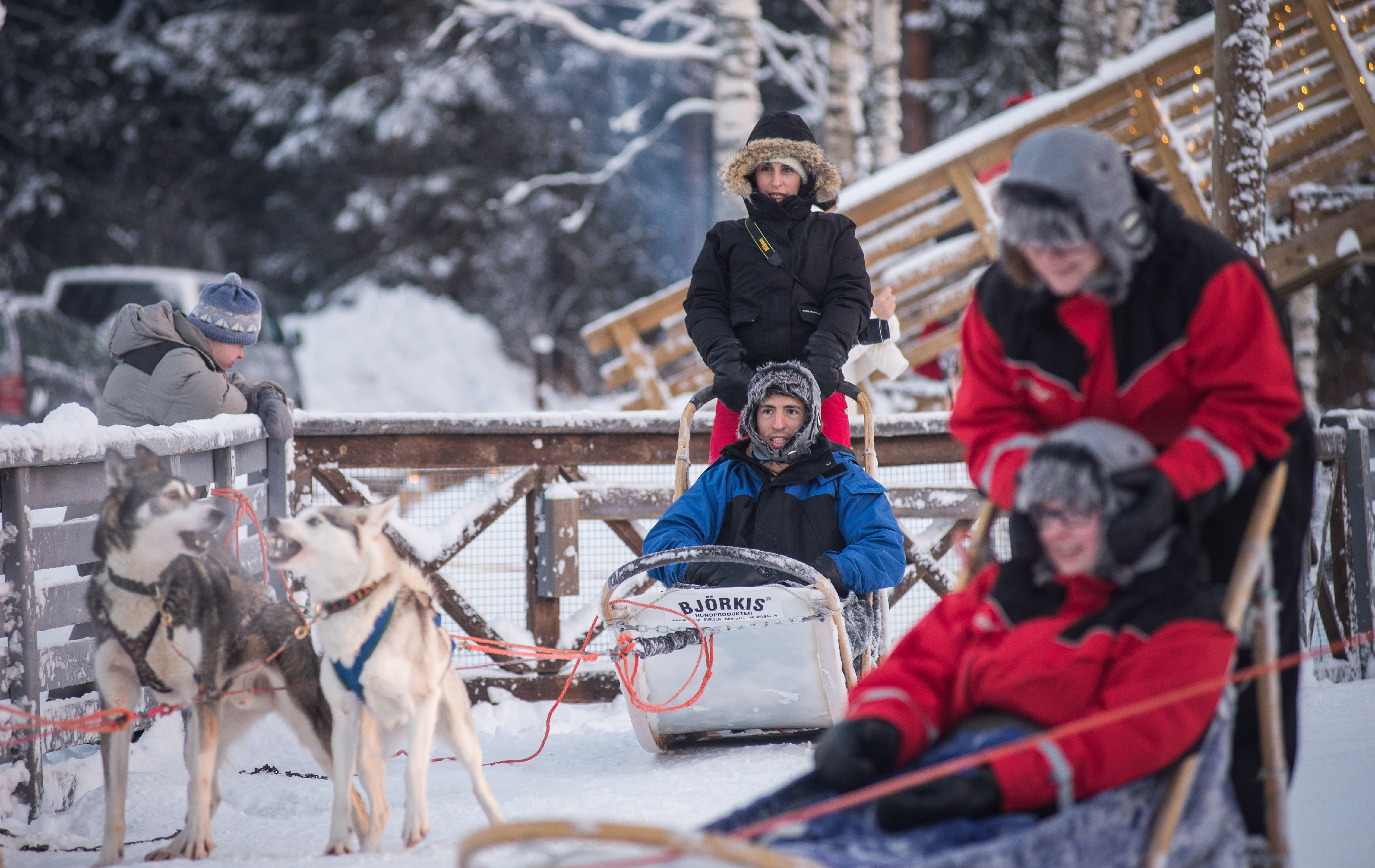 Meksikolaiset valjakolla