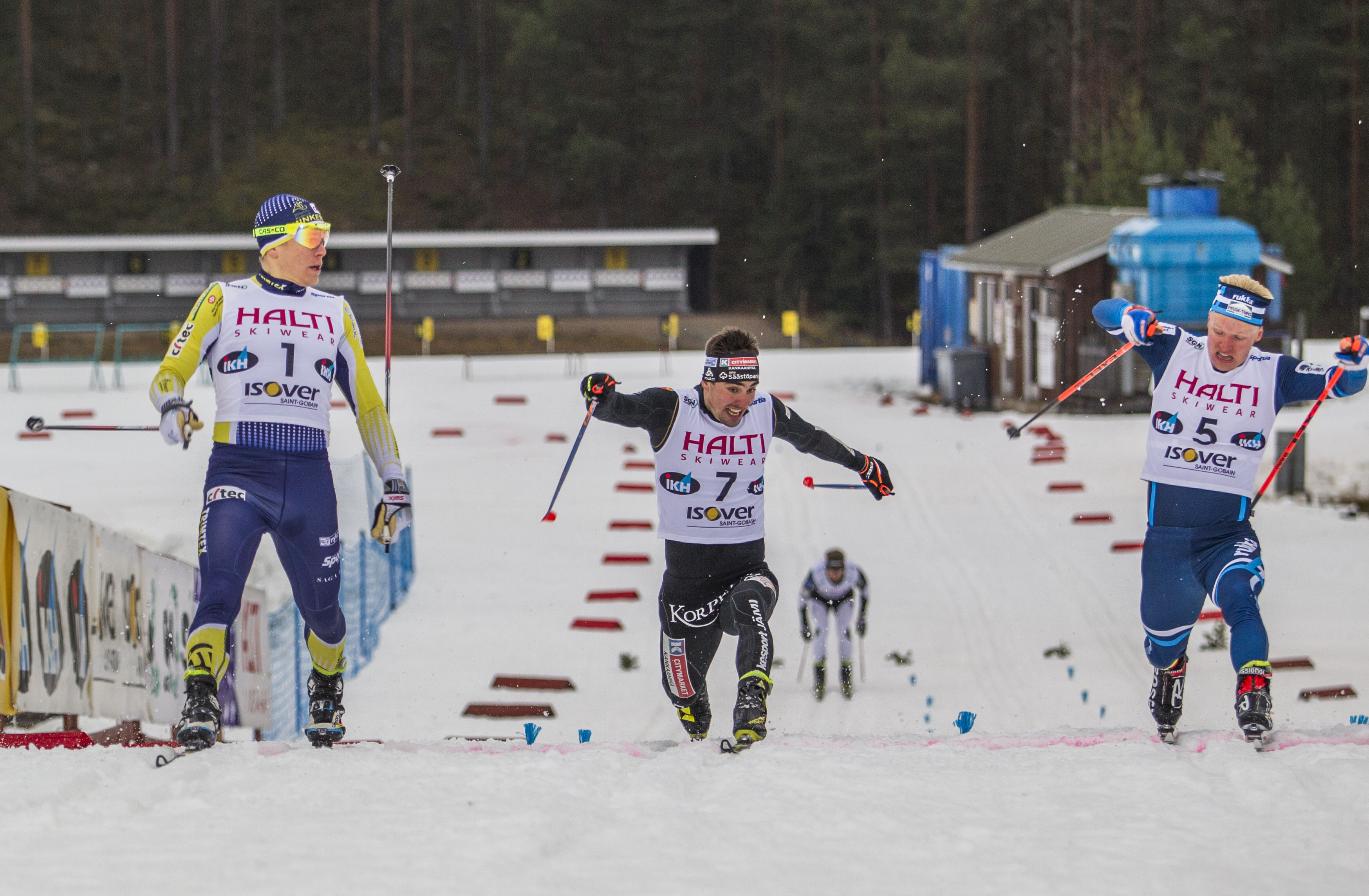 Miestin sprintin maalilinja